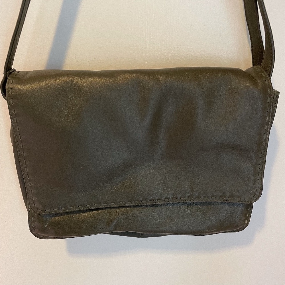 Vintage Ganson saddle shoulder bag